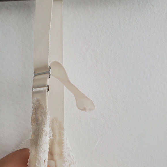VTG Sears Charmode Ivory Slip Dress - Picture 6 of 8